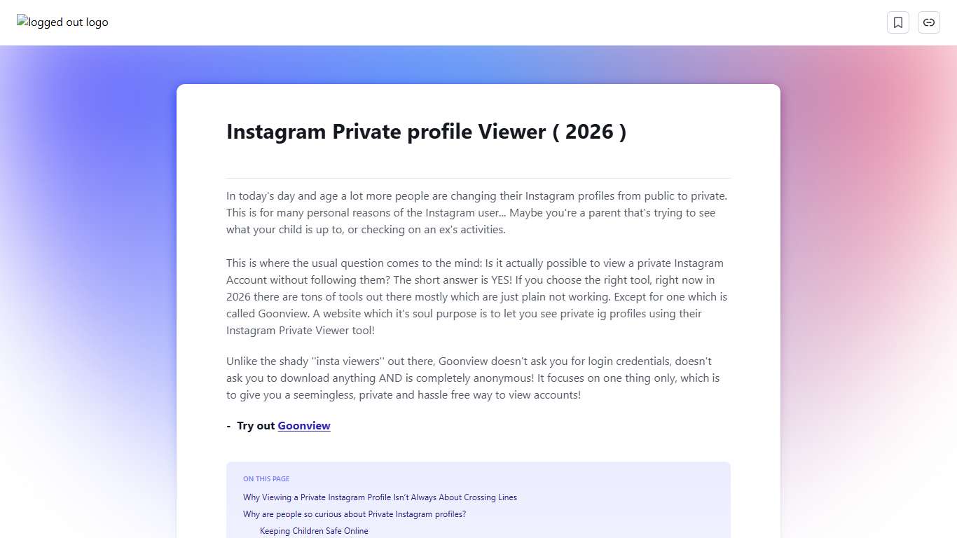 Instagram Private profile Viewer ( 2026 ) | Scribe
